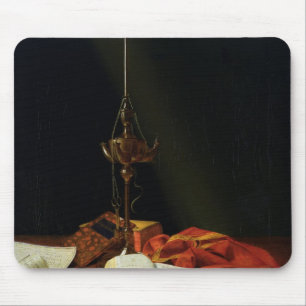 Stillleben mit einer Bibel, 1821 Mousepad