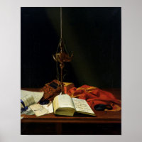 Stillleben mit einer Bibel, 1821