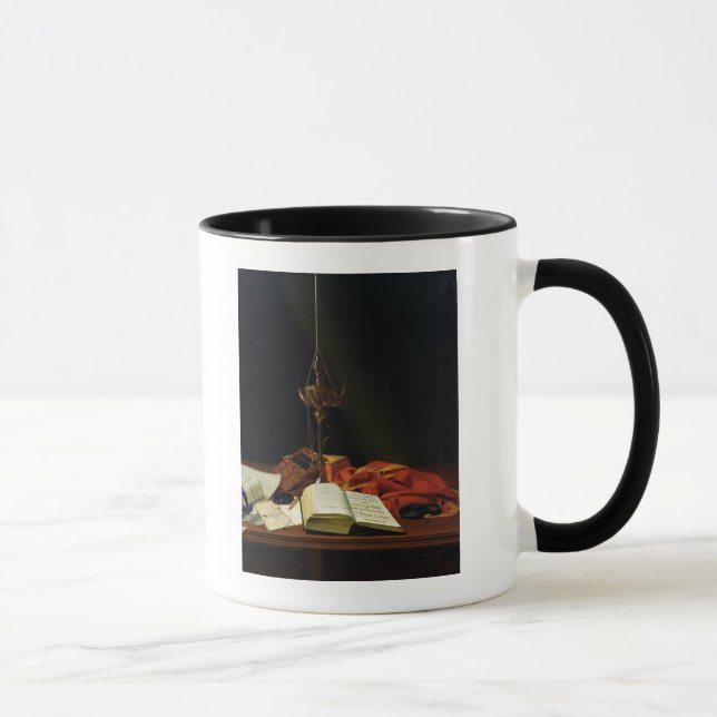 Stillleben mit einer Bibel, 1821 Tasse (Rechts)