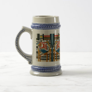 Stillleben mit einer Bier-Tasse Bierglas