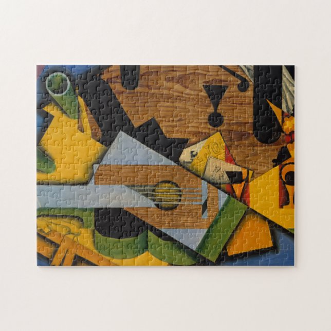 Stillleben mit einer Gitarre (Horizontal)