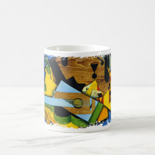 Stillleben mit einer Gitarre durch Juan Gris Kaffeetasse