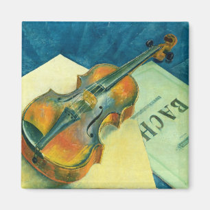 Stillleben mit einer Violine, 1921 Magnet