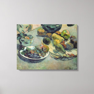 Stillleben mit Frucht, 1888 Leinwanddruck