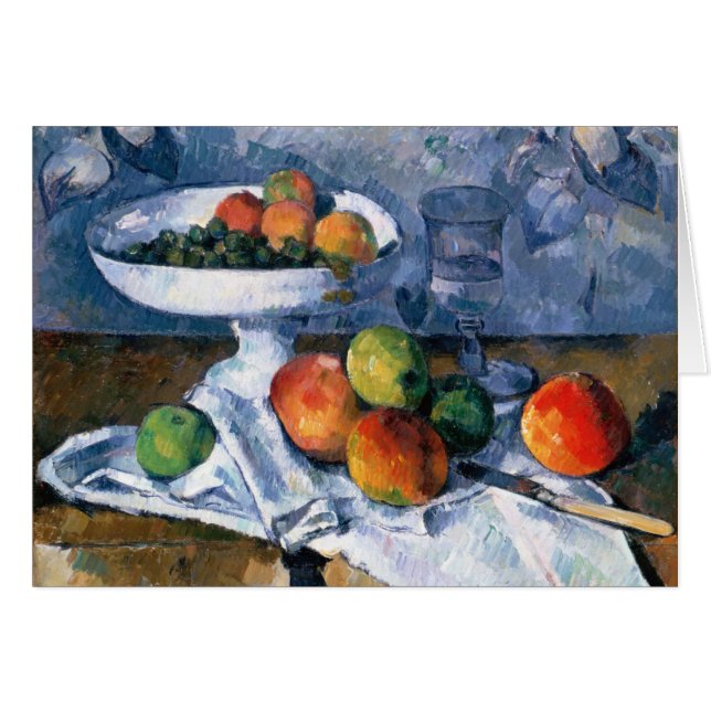 Stillleben mit Frucht-Teller (Vorderseite (Horizontal))