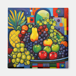 Stillleben mit Früchten 11 Magnet