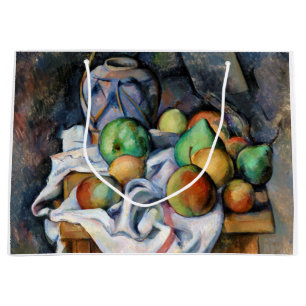 Stillleben mit Früchten, Paul Cezanne Große Geschenktüte
