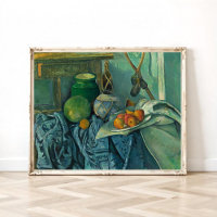 Stillleben mit Ginger Jar und Eggplants, Cezanne