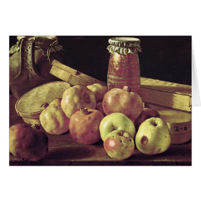 Stillleben mit Granatäpfeln (Vorderseite (Horizontal))