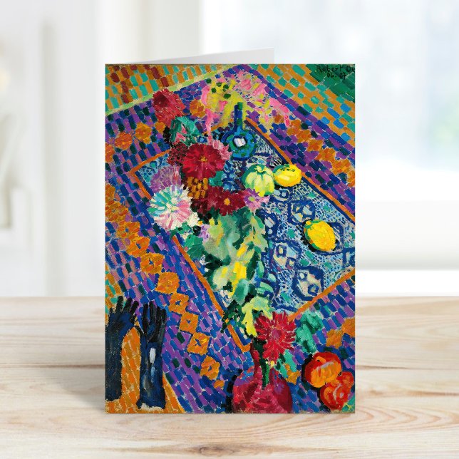 Stillleben mit Handschuhen | Robert Delaunay Karte (Von Creator hochgeladen)