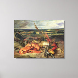 Stillleben mit Hummern, 1826-27 Leinwanddruck