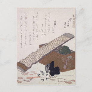 Stillleben mit Koto, c.1810 Postkarte
