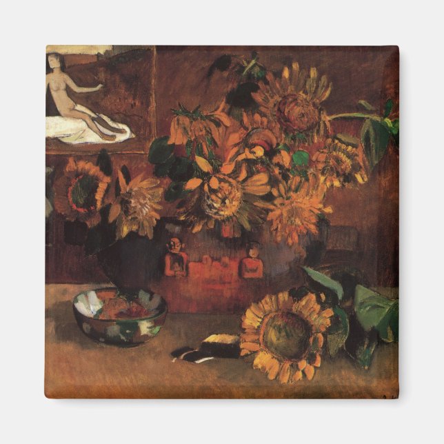 Stillleben mit L'Esperance (Hoffnung) von Paul Gau Magnet (Vorne)