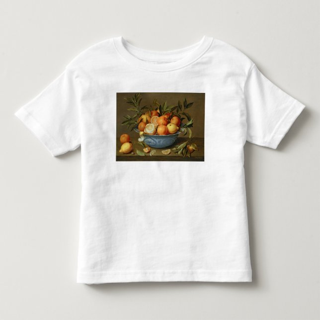 Stillleben mit Orangen und Zitronen Kleinkind T-shirt (Vorderseite)