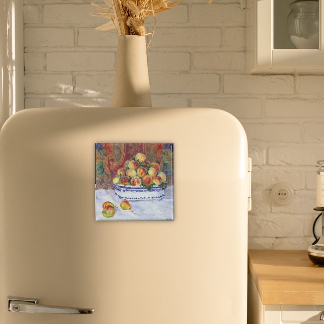 Stillleben mit Pfirsichen, Renoir Magnet (Von Creator hochgeladen)