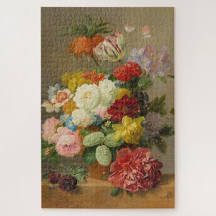 Stillleben mit Rose und Peonies - Bloemers A.