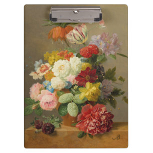 Stillleben mit Rose und Peonies - Bloemers A. Klemmbrett