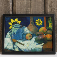 Stillleben mit Teekanne und Obst, Paul Gauguin