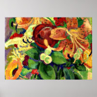 Stillleben mit Tiger Lilies; Leo Gestel Malerei