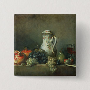 Stillleben mit Trauben und Granatäpfeln, 1763 (Öl Button