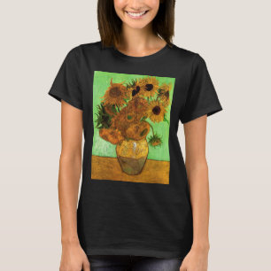 Stillleben mit zwölf Sonnenblumen von Vincent van T-Shirt