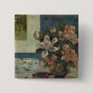 Stillleben Paul Gauguins mit einer Mandoline, Button