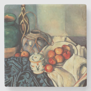 Stillleben Pauls Cezanne mit Äpfeln, 1893-94 Steinuntersetzer