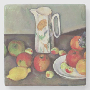Stillleben Pauls Cezanne Paul Cezanne mit Steinuntersetzer