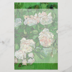 Stillleben: Pink Roses von Vincent van Gogh Briefpapier