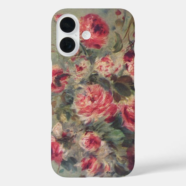 Stillleben, Rose des Vargemont | Renoir iPhone 16 Hülle (Rückseite)