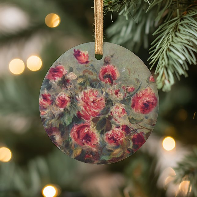Stillleben, Rose des Vargemont | Renoir Keramik Ornament (Von Creator hochgeladen)