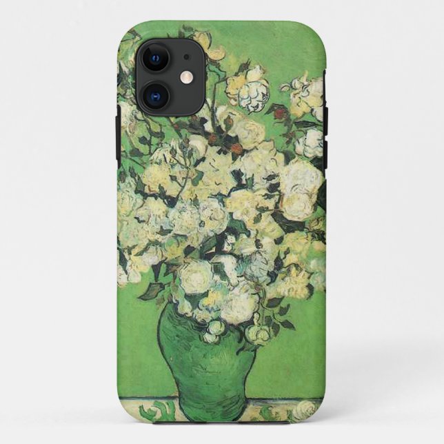 Stillleben - Rosen in einer Vase, van Gogh Case-Mate iPhone Hülle (Rückseite)