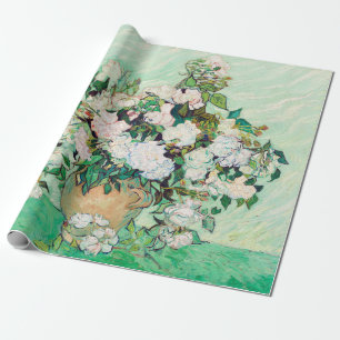 Stillleben Rosen in einer Vase von Vincent van Gog Geschenkpapier