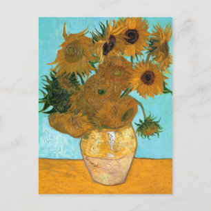 Stillleben: Sonnenblumen - Vincent van Gogh Postkarte