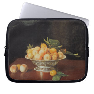 Stillleben T32176 der Pfirsiche, c.1700 Laptopschutzhülle