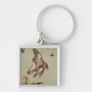Stillleben toter Vögel und der Maus, 1712 Schlüsselanhänger