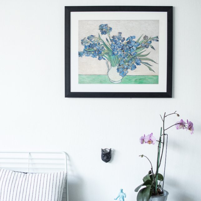 Stillleben: Vase mit Iren von Vincent van Gogh Poster (Von Creator hochgeladen)