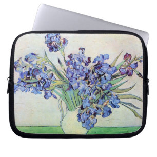 Stillleben-Vase mit Schwertlilien von Vincent van  Laptopschutzhülle