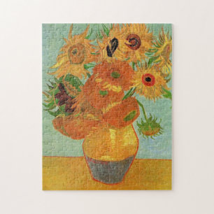 Stillleben - Vasen mit zwölf Sonnenblumen, van Gog
