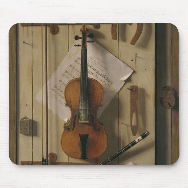 Stillleben, Violine und Musik Mousepad (Vorne)