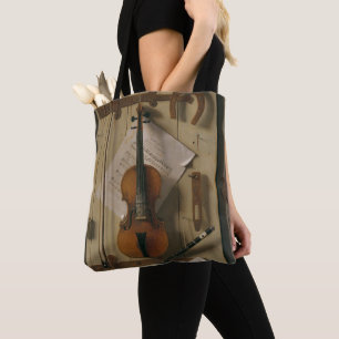 Stillleben, Violine und Musik Tasche