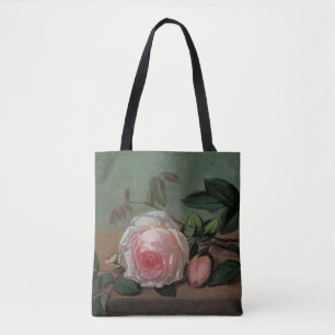 Stillleben von Blume an der Kante Tasche