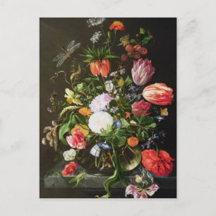 Stillleben von Blume Postkarte