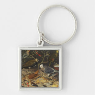 Stillleben von Vögeln und von Insekten, 1637 Schlüsselanhänger