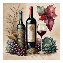 Stillleben: Wein 1