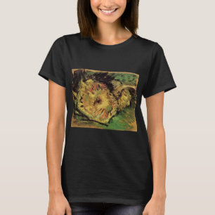 Stillleben Zwei abgeschnittenene Sonnenblumen von  T-Shirt
