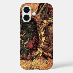 Stillleben Zwei geschnittene Sonnenblumen von Vinc iPhone 16 Hülle