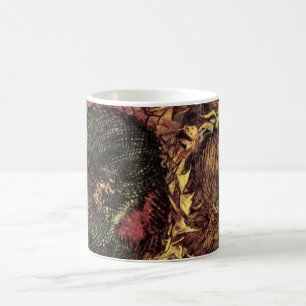 Stillleben Zwei geschnittene Sonnenblumen von Vinc Kaffeetasse