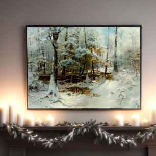  Stilller Winter Nachmittag  Poster