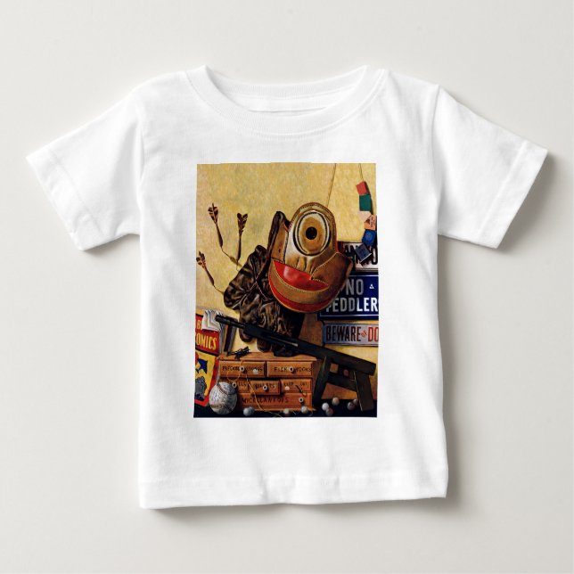 Stilllife of Boys Toys Baby T-shirt (Vorderseite)